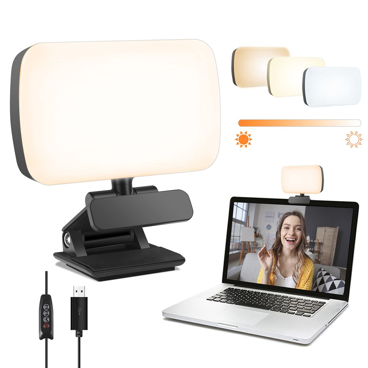 GetUSCart- Video Conference Lighting, Webcam Lighting for Remote ...