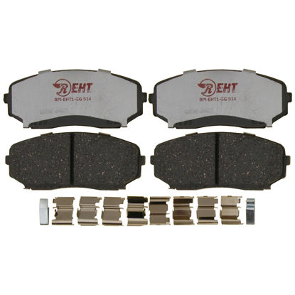 Picture of Raybestos Premium Element3 EHT™ Replacement Front Brake Pad Set for Select ’07-‘09/’12-’14 Ford Edge and ’07-‘09/’11-’15 Lincoln MKX Model Years (EHT1258AH)