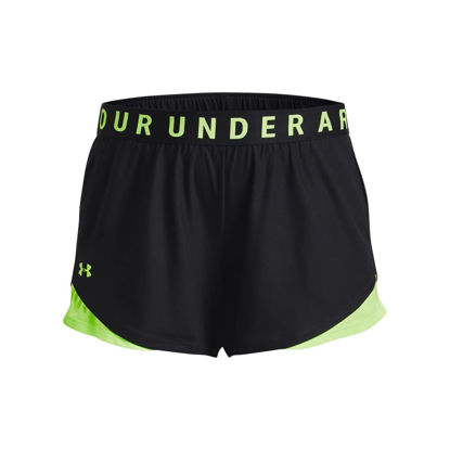 Picture of Under Armour womens Play Up Shorts 3.0 , Black (041)/Black , 1X
