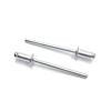 Picture of ISPINNER 100pcs 1/8" x 1/4" Aluminum Blind Rivets, 3.2 x 6mm Pop Rivets, Pack of 100 (Silver)
