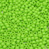 Picture of 1000 Pcs Acrylic Brilliant Green Pony Beads 6x9mm Bulk for Arts Craft Bracelet Necklace Jewelry Making Earring Hair Braiding (Fresh Green)