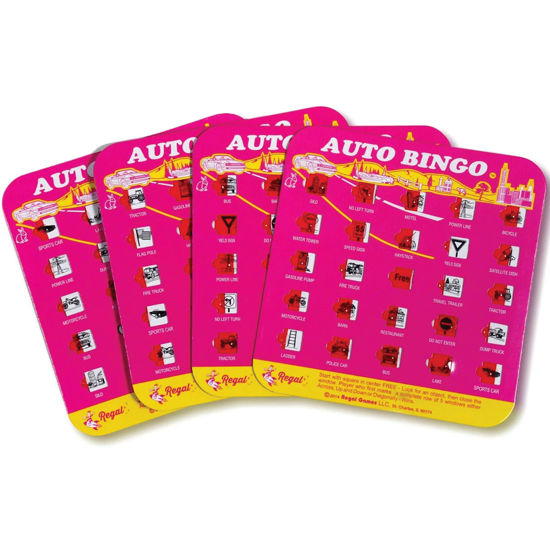 GetUSCart- Regal Games - Original Interstate Highway Travel Bingo Set ...