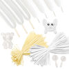 Picture of 200 Pcs 260 Balloons Long Balloon White and Clear Balloons Twisting Animals Balloons for Balloon Arch Garland Birthday Wedding Party Decoration