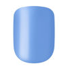 Picture of KISS imPRESS Color Press-On Nails, Nail Kit, PureFit Technology, Short Length, “Baby Why So Blue”, Polish-Free Solid Color Manicure, Includes Prep Pad, Mini Nail File, Cuticle Stick, and 30 Fake Nails