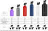 Picture of IRON °FLASK Sports Water Bottle - 32 Oz, 3 Lids (Straw Lid), Leak Proof, Vacuum Insulated Stainless Steel, Hot Cold, Double Walled, Thermo Mug, Standard Metal Canteen