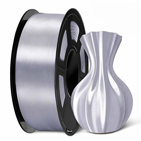 GetUSCart- SUNLU Silk Silver PLA Filament 1.75mm 3D Printer