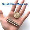 Picture of MEALOS 100pcs 6mmx2mm Magnets - Tiny Magnets Mini Magnets Small Round Magnets for Crafts - Thin Magnets for Miniatures Small Models and Paper Crafts - Come with a Storage Case