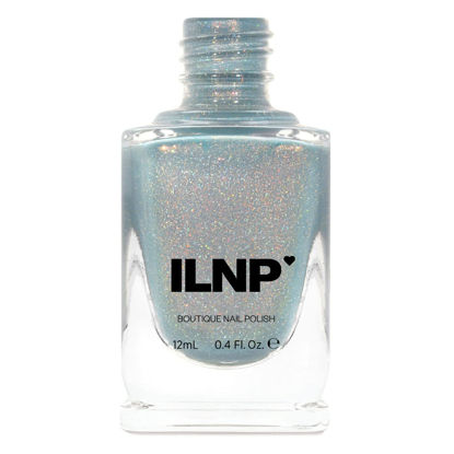 Picture of ILNP Clever Girl - Bluish Grey Holographic Nail Polish