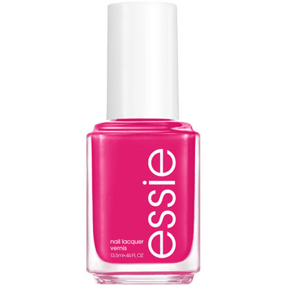 Picture of Essie Salon-Quality Nail Polish, 8-Free Vegan, Magenta Pink, Pencil Me In, 0.46 fl oz