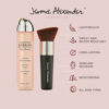 Picture of MagicMinerals AirBrush Foundation by Jerome Alexander - 2pc Set with Airbrush Foundation and Kabuki Brush - Spray Makeup with Anti-aging Ingredients for Smooth Radiant Skin (Dark)