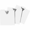 Picture of Vaultz CD Sleeves - Pack of 100 Thin CD and DVD Sleeve File Folders for Preservation & Organizing w/Thumb Notch, Perfect for CD Sleeve Storage Boxes - White