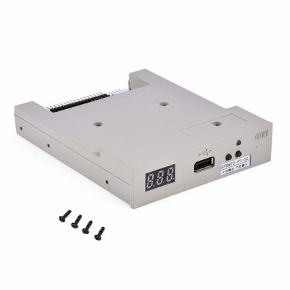 Picture of Wendry 3.5" Floppy Drive Emulator, 1.44MB USB Flash Disk Floppy Drive, 34-Pin Floppy Disk Driver Interface Suitable for Yamaha Korg Roland Electric Organ with 720KB Floppy Drive
