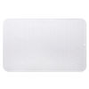 Picture of MicoYang Silicone Dish Drying Mat for Multiple Usage,Easy clean,Eco-friendly,Heat-resistant Silicone Mat for Kitchen Counter or Sink,Refrigerator or Drawer Liner White XXXL 28 inches x 18 inches