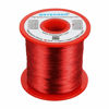 Picture of BNTECHGO 38 AWG Magnet Wire - Enameled Copper Wire - Enameled Magnet Winding Wire - 1.0 lb - 0.0039" Diameter 1 Spool Coil Red Temperature Rating 155℃ Widely Used for Transformers Inductors