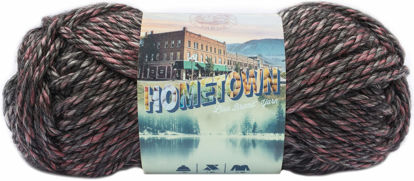 Picture of Lion Brand Yarn Hometown Yarn, Bulky Yarn, Yarn for Knitting and Crocheting, 1-Pack, Salem Creek