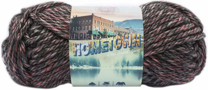 Picture of Lion Brand Yarn Hometown Yarn, Bulky Yarn, Yarn for Knitting and Crocheting, 1-Pack, Salem Creek