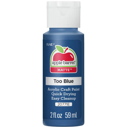 Picture of Apple Barrel Acrylic Paint in Assorted Colors (2 oz), 20771, Too Blue