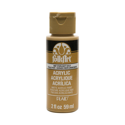 Picture of FolkArt Acrylic Paint in Assorted Colors (2 oz), , Starlight Gold