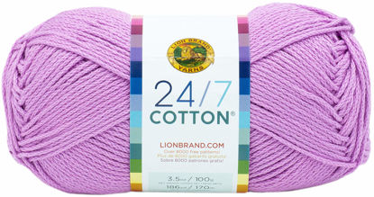 Picture of (1 Skein) 24/7 Cotton® Yarn, Orchid