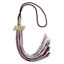Picture of Endea Graduation Mixed Double Color Tassel with Gold Date Drop (Maroon/White, 2023)