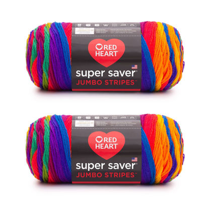 Red Heart Super Saver Burgundy Yarn - 3 Pack of 198g/7oz - Acrylic - 4  Medium (Worsted) - 364 Yards - Knitting/Crochet