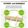Picture of 10PCS Dowel Rods Wood Sticks Wooden Dowel Rods - 1/2 x 12 Inch Unfinished Bamboo Sticks - for Crafts and DIYers