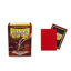 Picture of Dragon Shield Matte Crimson Standard Size 100 ct Card Sleeves Individual Pack