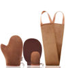 Picture of GAIYAH Self Tanning Mitt Applicator Kit, With Back Lotion Applicators For Your Back, Exfoliator Glove and Finger Face Mitt