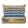 Picture of Dollar Shave Club | 6 Blade Club Series Razor Refill Cartridges, 16 Count | Precision Cut Stainless Steel Blades with a Built-in Trimmer Blade | NOT COMPATIBLE WITH HERITAGE/EXECUTIVE RAZOR HANDLES