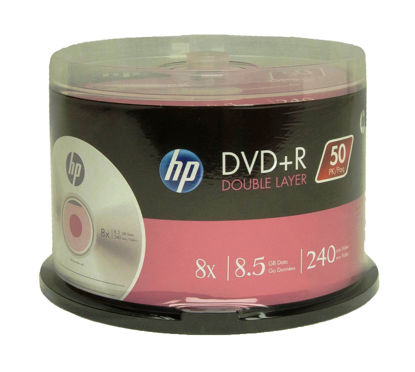 Picture of HP DVD+R Double Layer 8X 8.5GB 240min Video