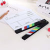 Picture of BERON Professional Vintage TV Movie Film Clap Board Slate Cut Prop Director Clapper (Colorful)