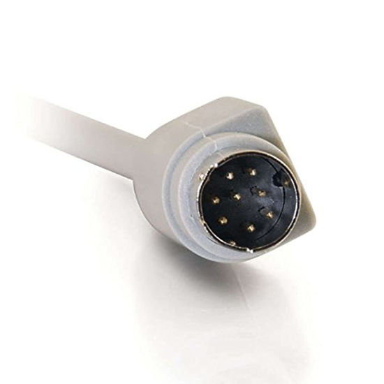 GetUSCart- C2G 02318 8-Pin Mini-DIN M/M Serial RS232 Cable, Beige (10 ...