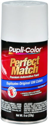 Picture of Dupli-Color (EBGM03877-6 PK Pure White General Motors Exact-Match Automotive Paint - 8 oz. Aerosol, (Case of 6)