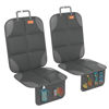 Picture of SMART ELF Car Seat Protector for Child Car Seat - Waterproof 600D Fabric Baby Seat Protectors for Non-Slip Backing Mesh Pockets for Baby and Pet, Easy Storage（Dark Gray）