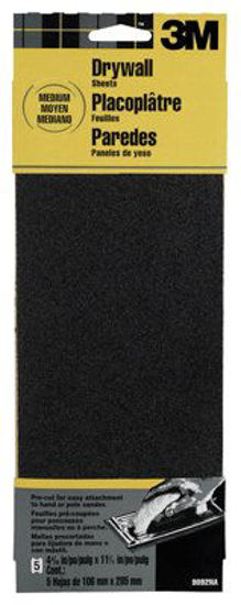 Picture of 3M 9092NA 9092 Drywall Sanding Sheet, Medium, 5 Count