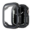 Picture of [2022 New] TAURI 2 Pack Apple Watch Series 8/7 41mm Case with Tempered Glass Screen Protector, [Military Drop Protection] [Anti-Scratch] Shockproof Soft Bumper Protective Cover - Black