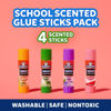 Picture of Elmer’s Tropical Scented Glue Sticks, Safe, Nontoxic School Glue, 4 Count (6g Each)