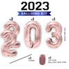 Picture of 2023 Balloons for Graduation and New Year - 40” Foil 2023 Mylar Balloons for New Year Eve Festival Party Supplies, Great Number Decorations for Class and Wedding, Birthday, Anniversary Events