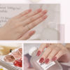Picture of GAOY Icy Jelly Gel Nail Polish Set of 6 Colors Including Red Pink Nude Gel Polish Kit UV LED Soak Off Polish Home DIY Manicure Nail Salon Varnish