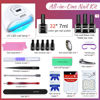 Picture of JODSONE Gel Nail Polish Kit with U V Light 32 Colors Gel Polish Set Soak Off Gel Nail Kit Nail Art Salon or Home DIY Manicure Tools Gifts for Women