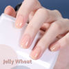 Picture of GAOY Jelly Nude Gel Nail Polish, 16ml Sheer Nautral Gel Polish, UV Light Cure for Nail Art DIY, Color 1078