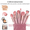 Picture of Makeup Brushes 22 Pcs Makeup Kit,Foundation Brush Eyeshadow Brush Make up Brushes Set (Pink, 22 Piece Set)