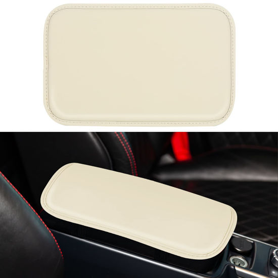 GetUSCart- Amiss Auto Center Console Pad, PU Leather Car Armrest