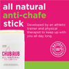 Picture of Zone Naturals 2 Pack Chub Rub Stick - All Natural Anti Chafing Stick - Friction Defense Stick - Anti Chafe Stick Reduces Rubbing and Irritation - 1.5 Ounce