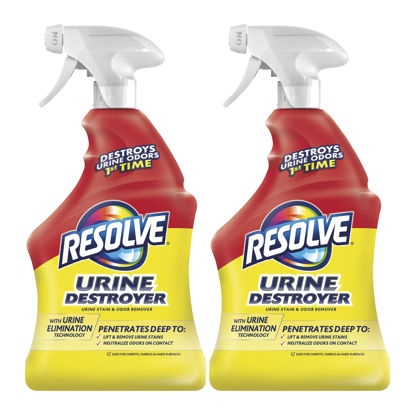 Picture of Resolve Urine Destroyer Pet Urine Stain and Odor Remover Spray, 32oz, 2 Count