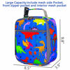 Picture of FlowFly Kids Lunch box Insulated Soft Bag Mini Cooler Back to School Thermal Meal Tote Kit for Girls, Boys, Dinosaur