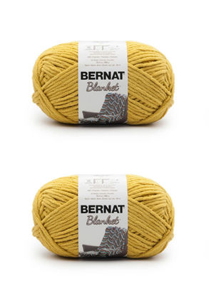 Picture of Bernat Blanket Moss Yarn - 2 Pack of 300g/10.5oz - Polyester - 6 Super Bulky - 220 Yards - Knitting/Crochet