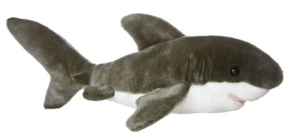Picture of Aurora® Adorable Flopsie™ Tiburon Stuffed Animal - Playful Ease - Timeless Companions - Gray 12 Inches