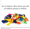 Picture of RUBFAC 120 Balloons Assorted Color 12 Inches Rainbow Latex Balloons, 12 Bright Color Party Balloons for Birthday Baby Shower Wedding Party Supplies Arch Garland Decoration