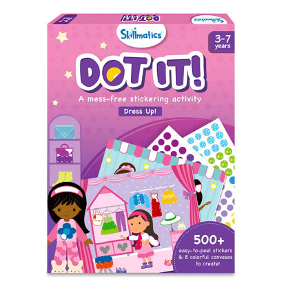 Picture of Skillmatics Art Activity Dot It - Dress Up, No Mess Sticker Art for Kids, Craft Kits, DIY Activity, Gifts for Ages 3 to 7